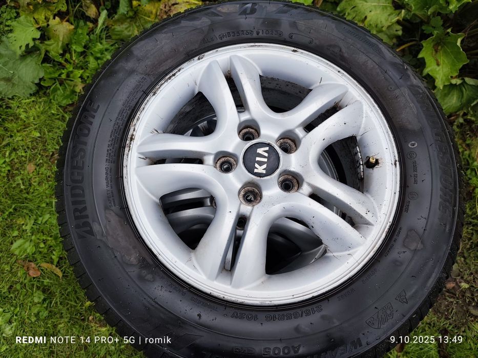 Koła 5x114,3 R16 Kia, Hyundai,  Jeep