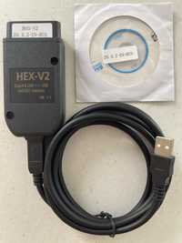 Продам кабель HEX V2 OBD2 сканер VAGCOM