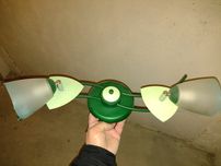 Lampa dwuramienna regulowana żarówki e14