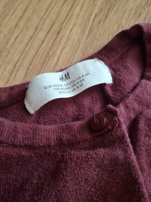 Bluzy i sweterek dla dziewczynki 110/116