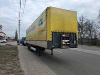 Продам напівпричіп KRONE SDP 27 верх (ворота, криша, тент, стойки)