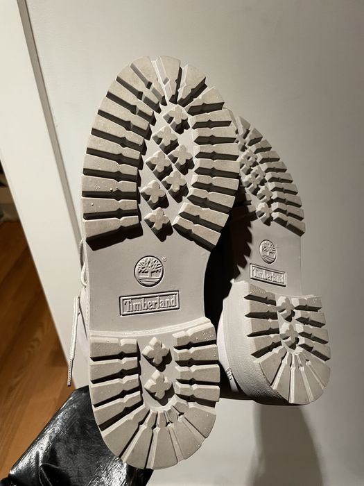 Buty timberland premium inch boot szare damskie