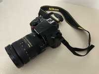 Nikon D3500 + objetiva Nikon 18-200 VR