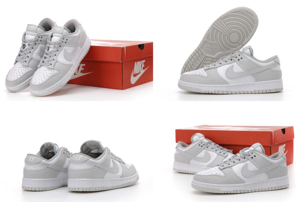 Кроссовки Nike Dunk Low Retro Grey Fog 36-46 Хит Сезона! Наложка! Топ