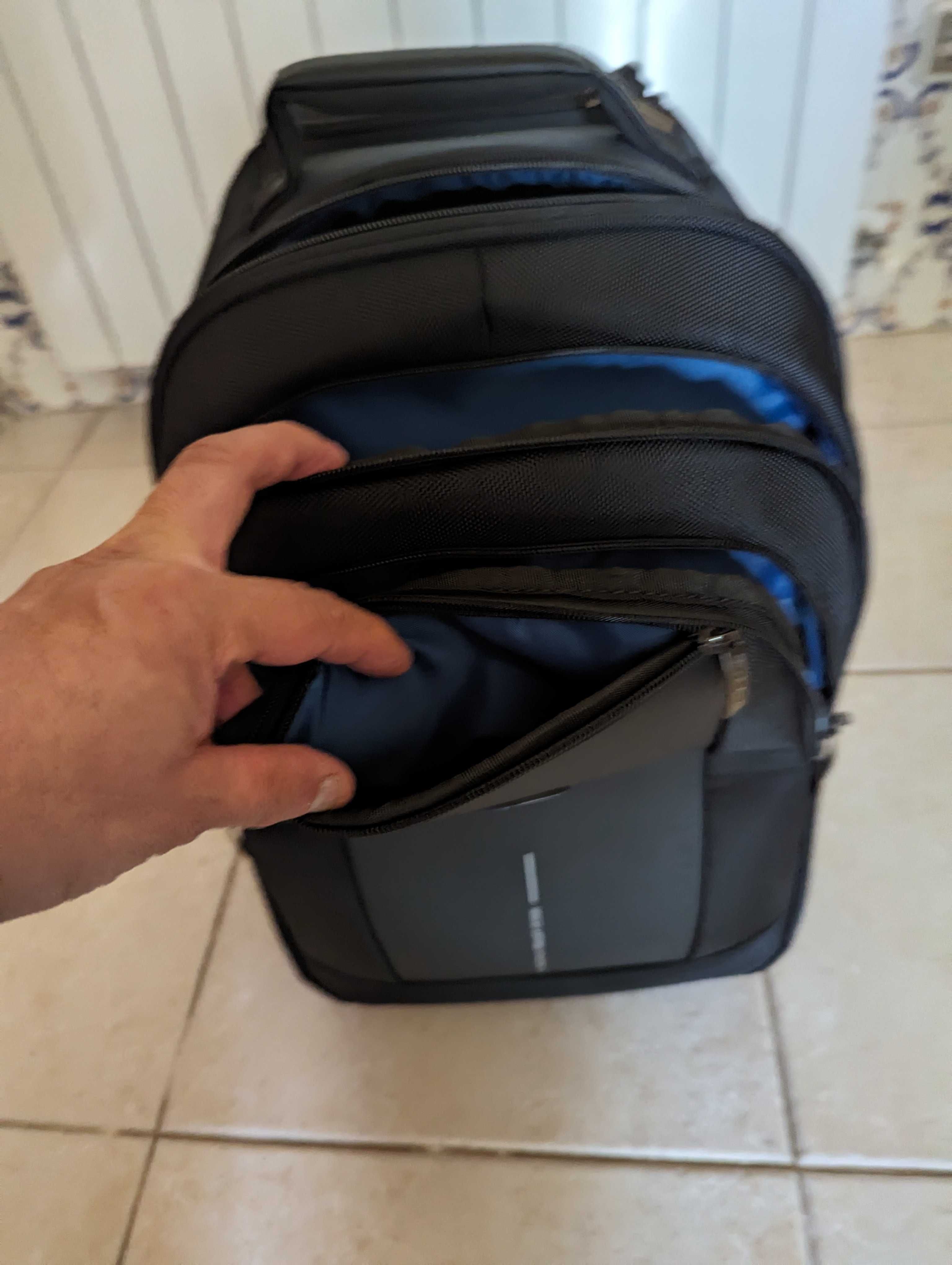 Mochila para portátil 15,6 e roupa com Trolley