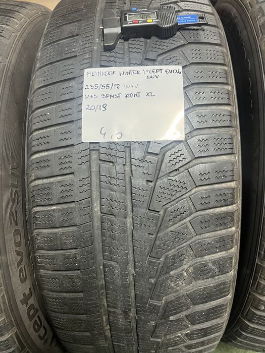 4x 235/55/18 104V HANKOOK WINTER I*cept EVO2 Suv opona zimowa 3PMSF XL