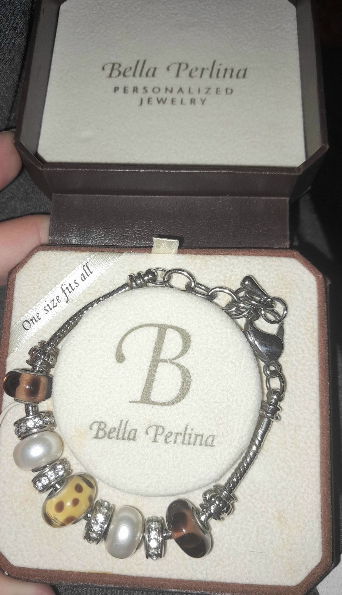 Pulseira Bella Perlina nunca usada
