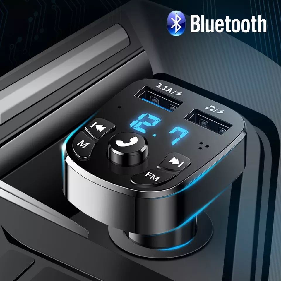 FM-модулятор Bluetooth Зарядка