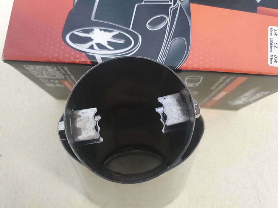 Насадка на глушитель диаметр 60мм нержавейка новая