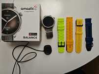 Amazfit Balance szary, stan bdb+, gwarancja 07.2027