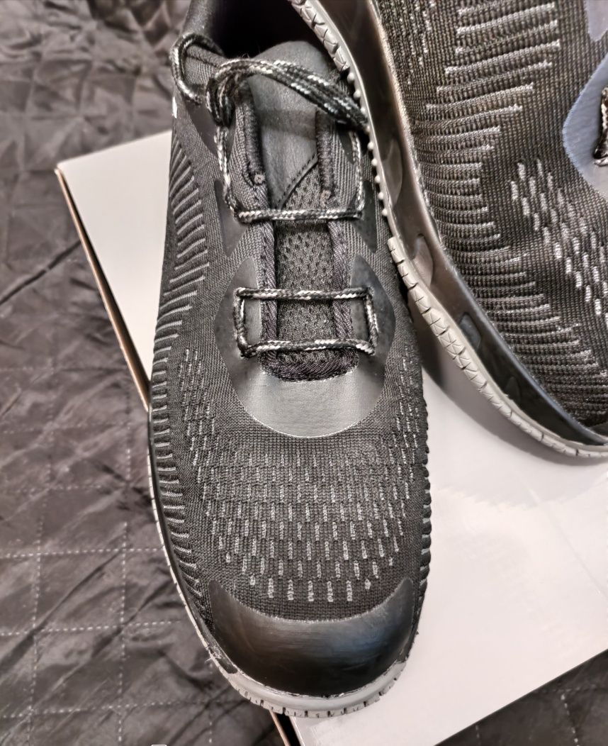 Półbuty ochronne czarne camp s1p adidasy