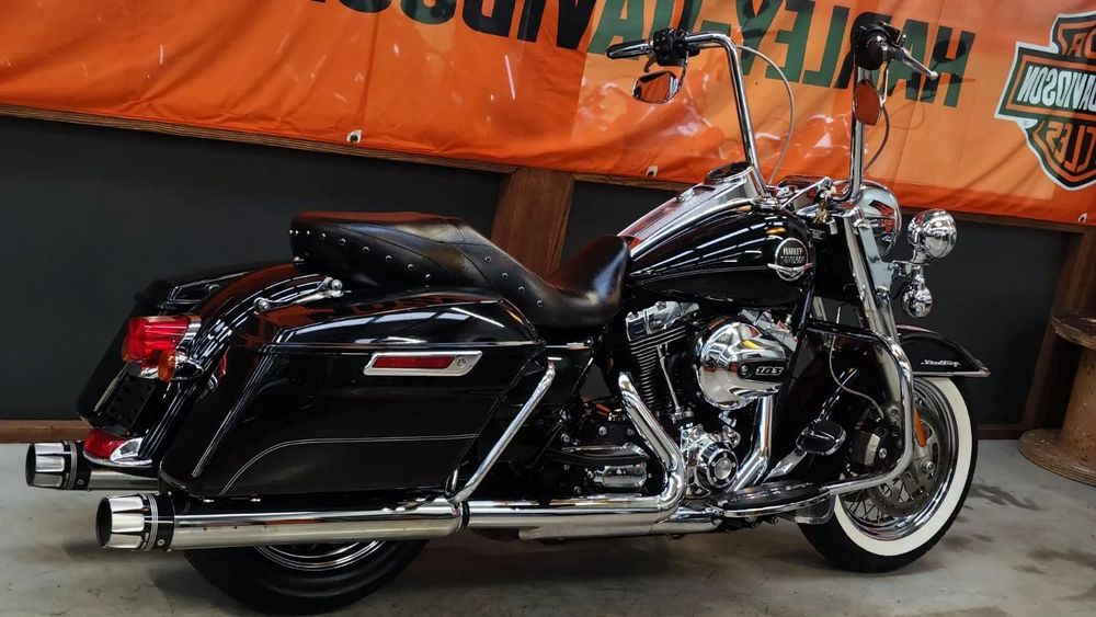 Harley-Davidson Touring Road King 2014/1700cm3/Bez wkładu/Mega wydechy/Oplot stal/Zapraszam, bo warto.