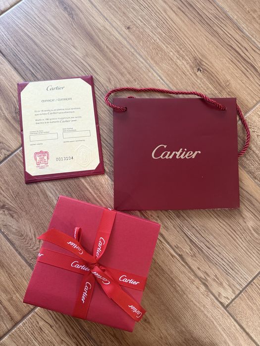 Коробка упаковка cartier