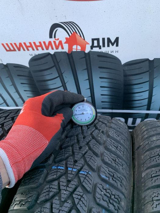 Шини 175/65 R14 Dunlop зима 2020 рік  8/7,8 мм