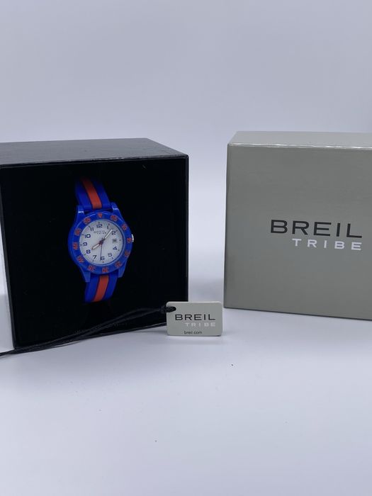 Zegarek dziecięcy junior dla chłopca BREIL EW0399 Silikon Niebieski