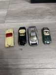 Zestaw 4 autek prl retro jaguar corgi mc toy welly new ray