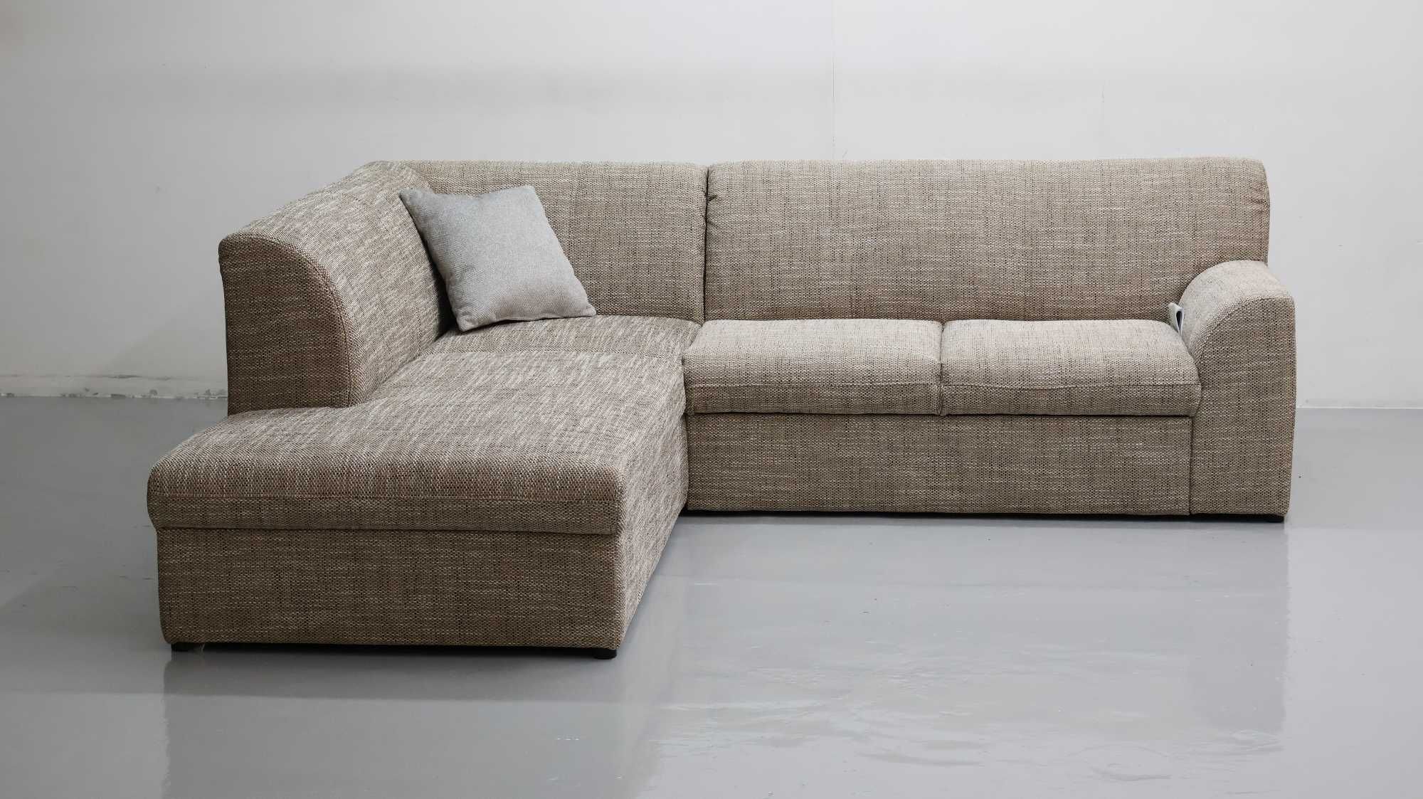 TBN Nowy narożnik z funkcją spania rogówka KANAPA sofa TKANINA