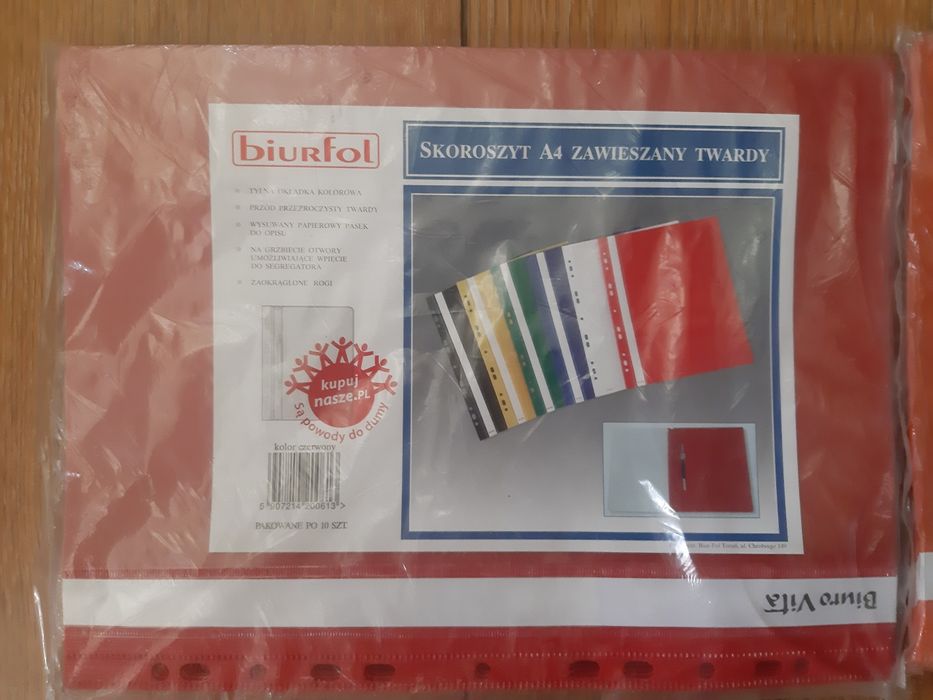 Skoroszyt PCV Biurfol Twardy x 1000 szt