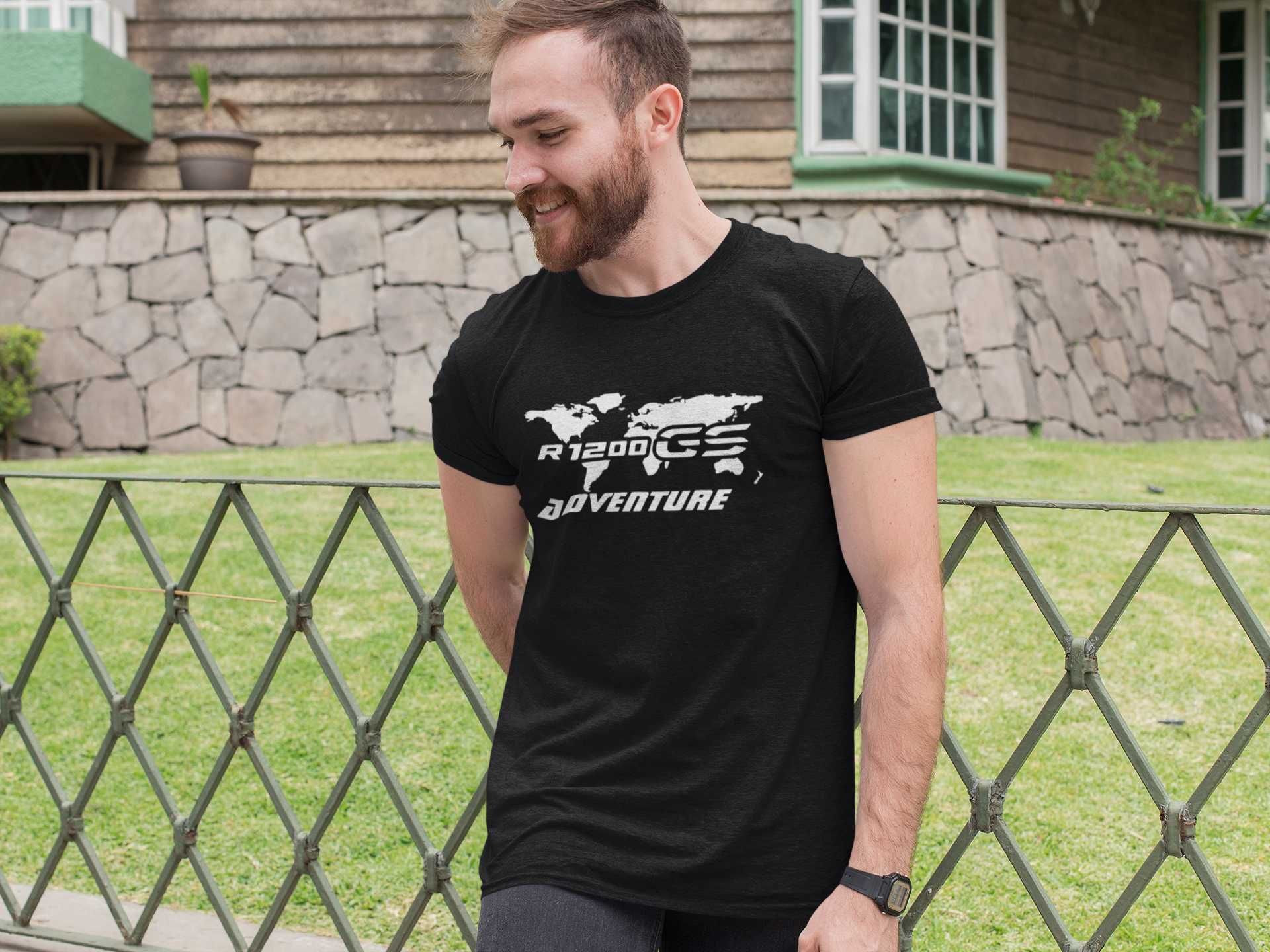 T-shirt BMW R1200GS ADVENTURE MAP