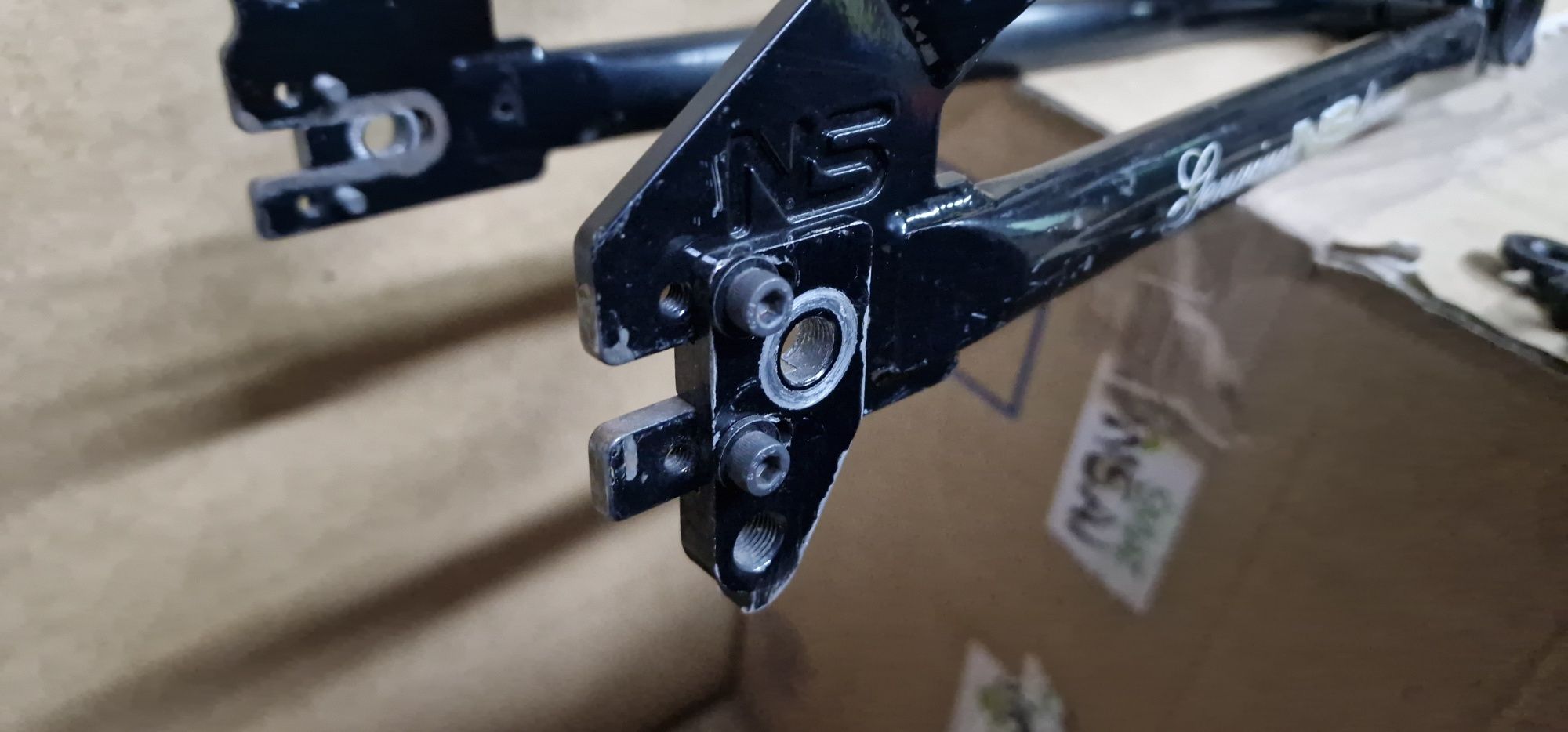 Rama NS bikes bitch 26, haki plus dodatki wysyłka gratis!