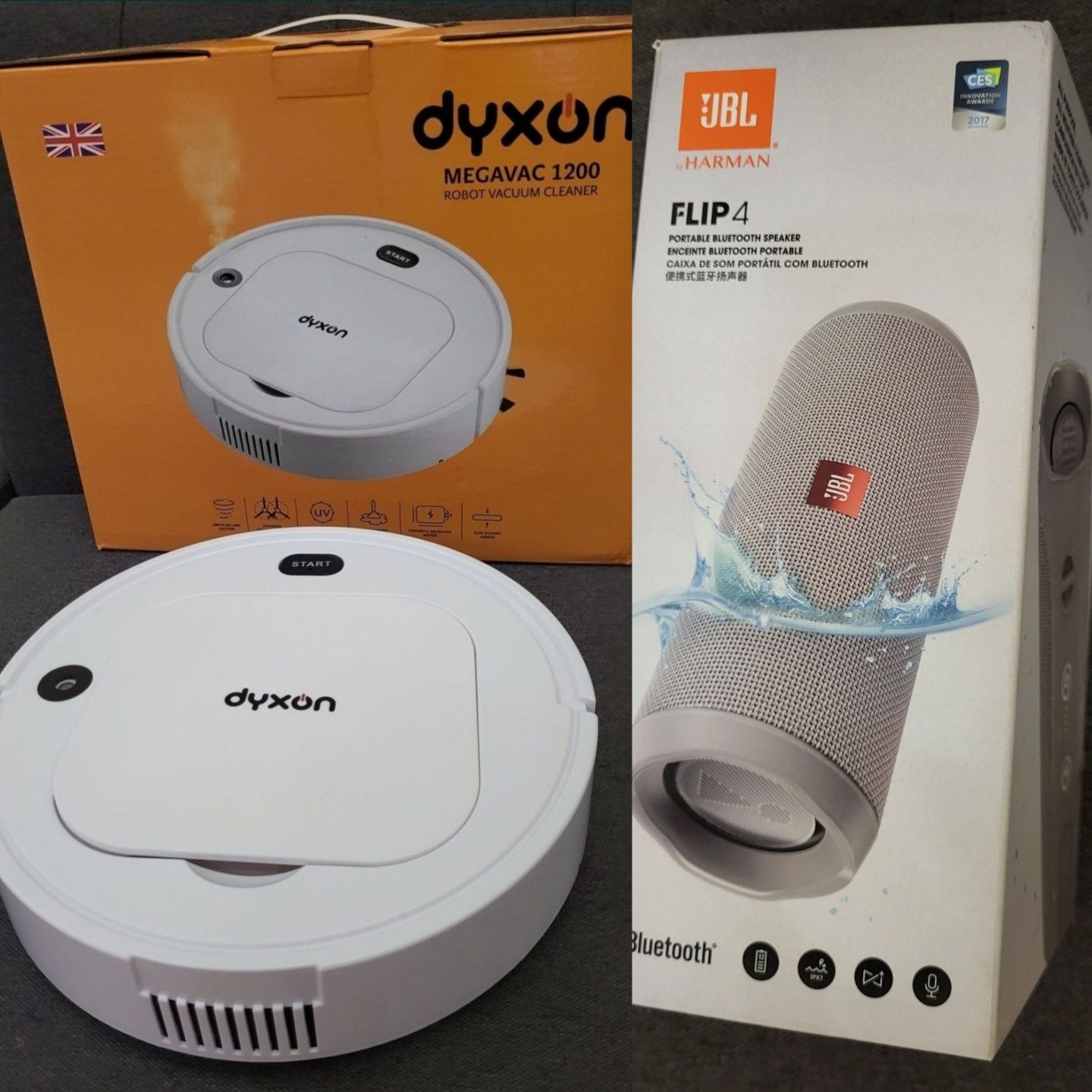 Коробка для колонки JBL Flip4/робот пилосос