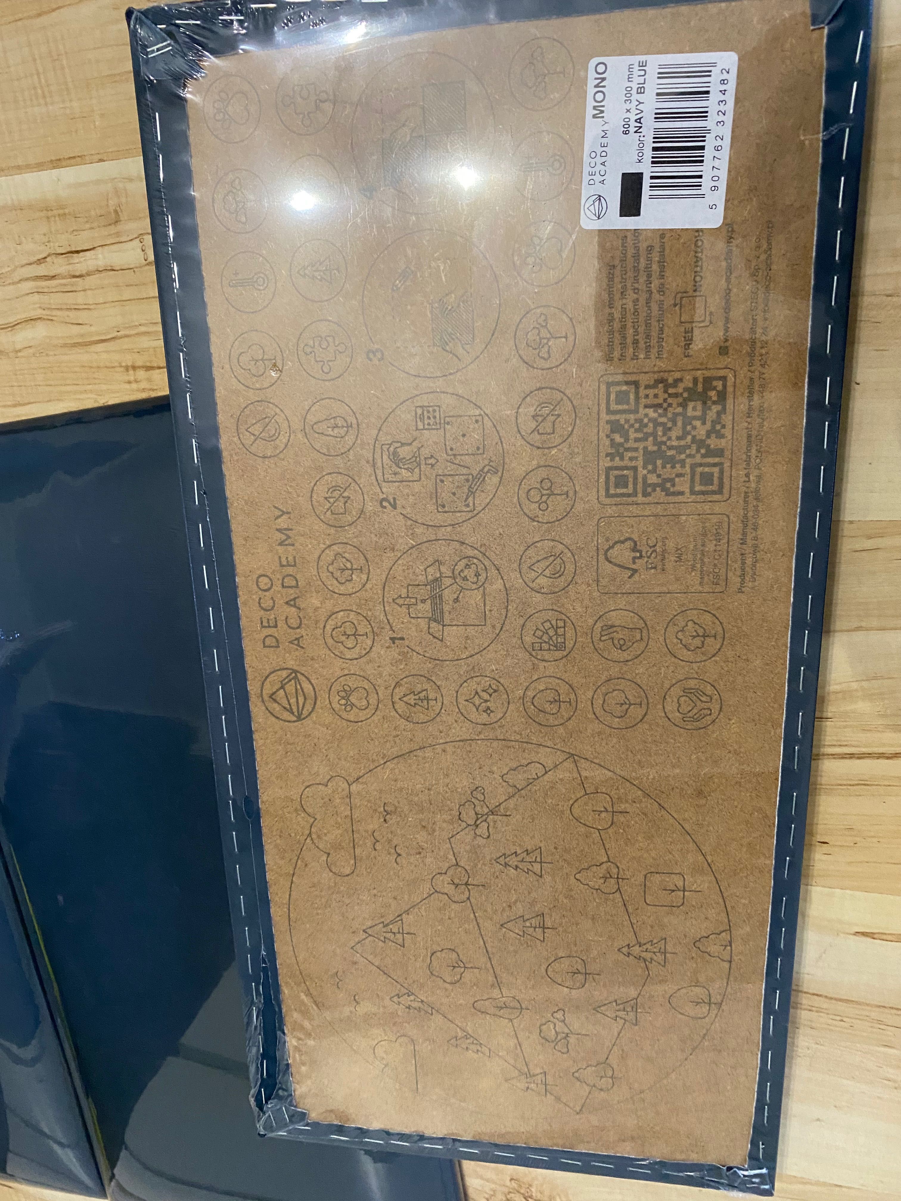 Nowy zagłówek 4 szt , panel ścienny 60x30 cm