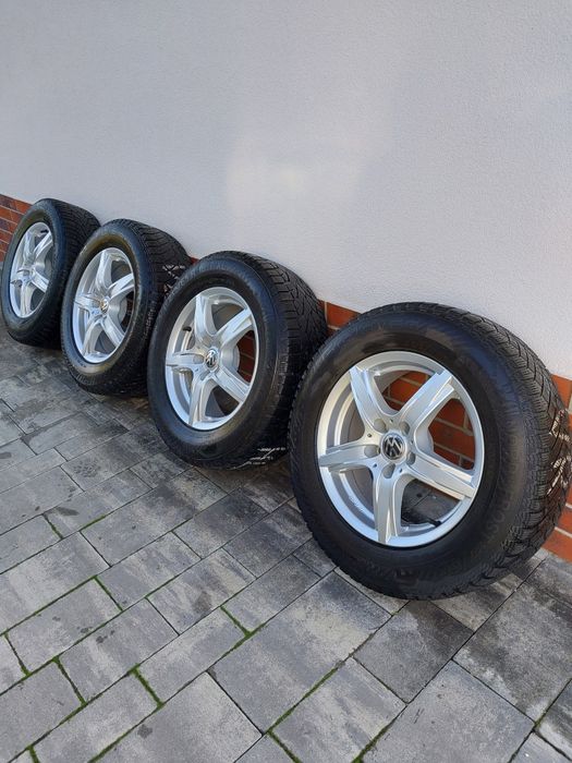 Felgi 16 5x112 Brock RC Design et35 opony zimowe 215/65 r16 XL
