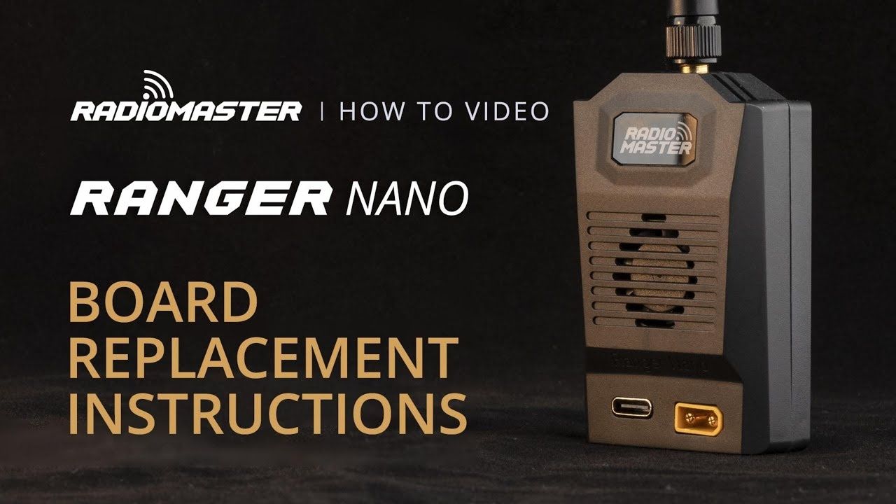 Передавач (TX) RadioMaster Ranger Nano 2.4GHz ELRS