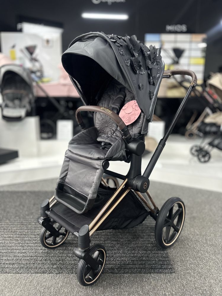 Cybex Priam Spacerowka Simply Flowers Grey