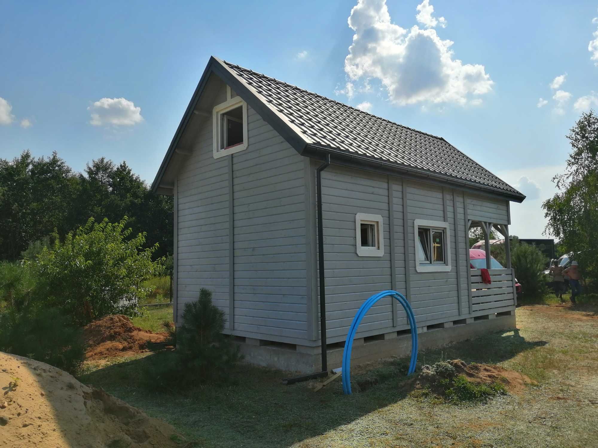 domek letniskowy,drewniany,ogrodowy,do 35m2, dach gont, domki na ROD