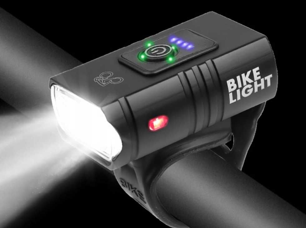 Oświetlenie rowerowe LED na USB – lampki przód i tył