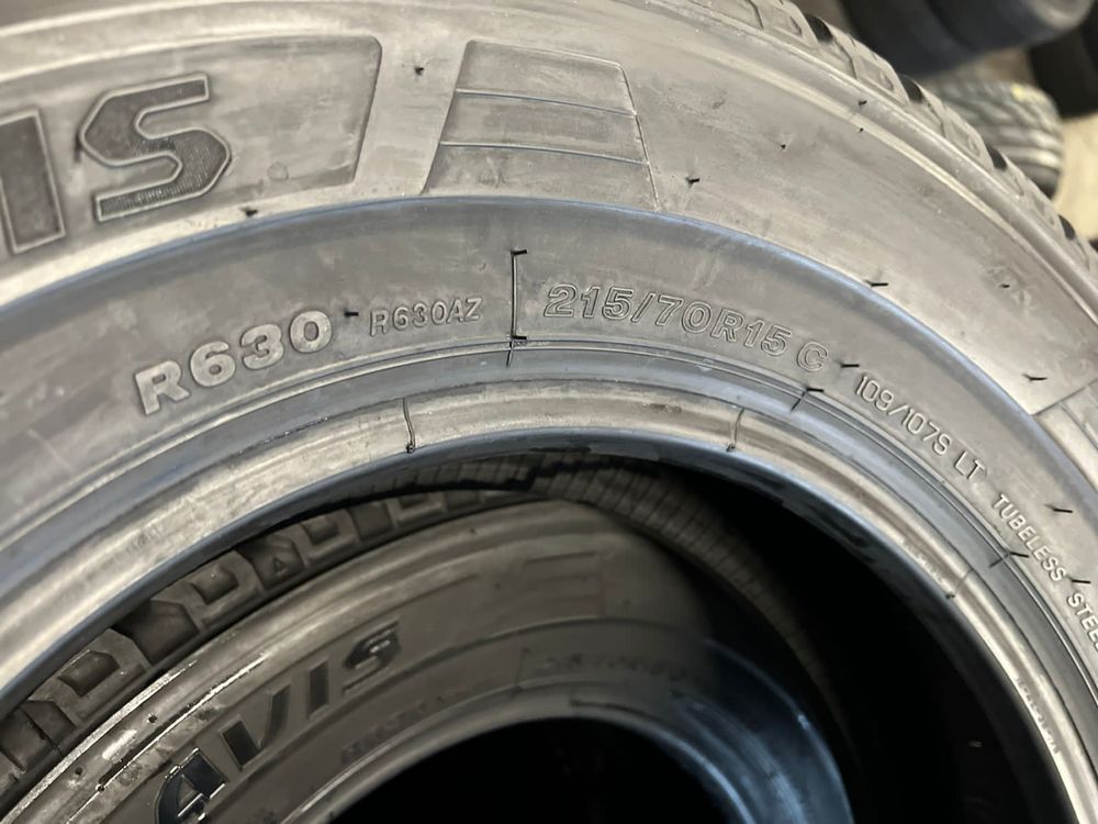 Шини літні 215х70хR15C Bridgestone Duravis R630  Spain / 4шт  2022рік