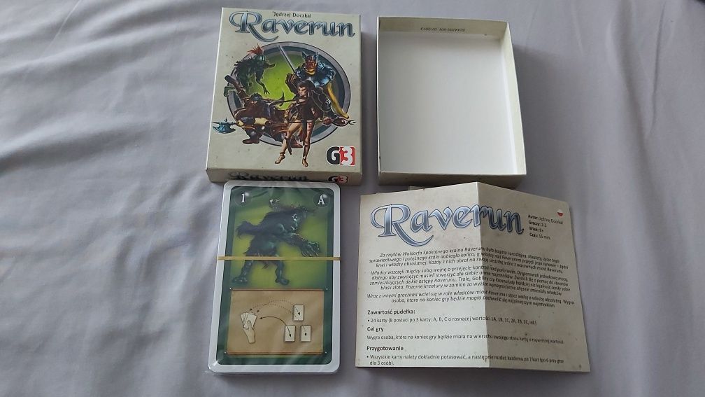 RAVERUN gra karciana