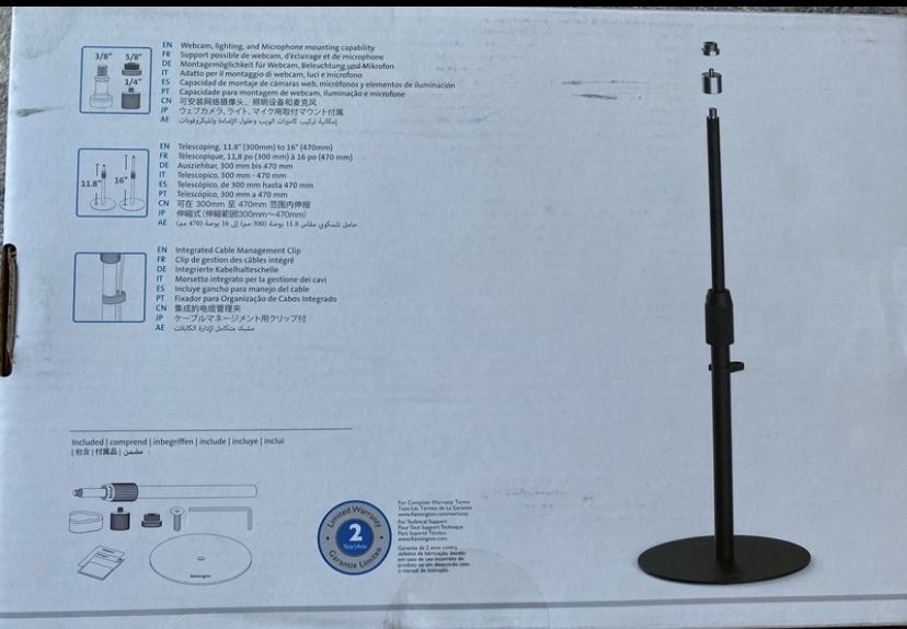 Stojak teleskopowy Kensington A1010
