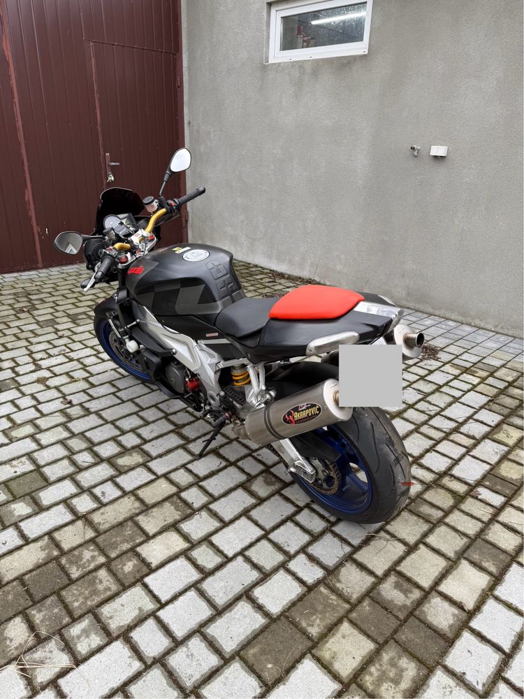Aprilia RSV 1000 Tuono Akrapovic Nowe Opony Akumulator Oplaty Zamiana