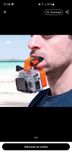 Suporte bucal para câmaras GoPro novo!