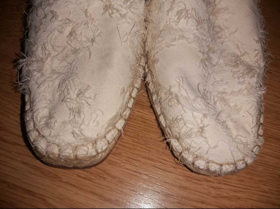 Espadryle Zara 41 26,5cm na wąską stopę