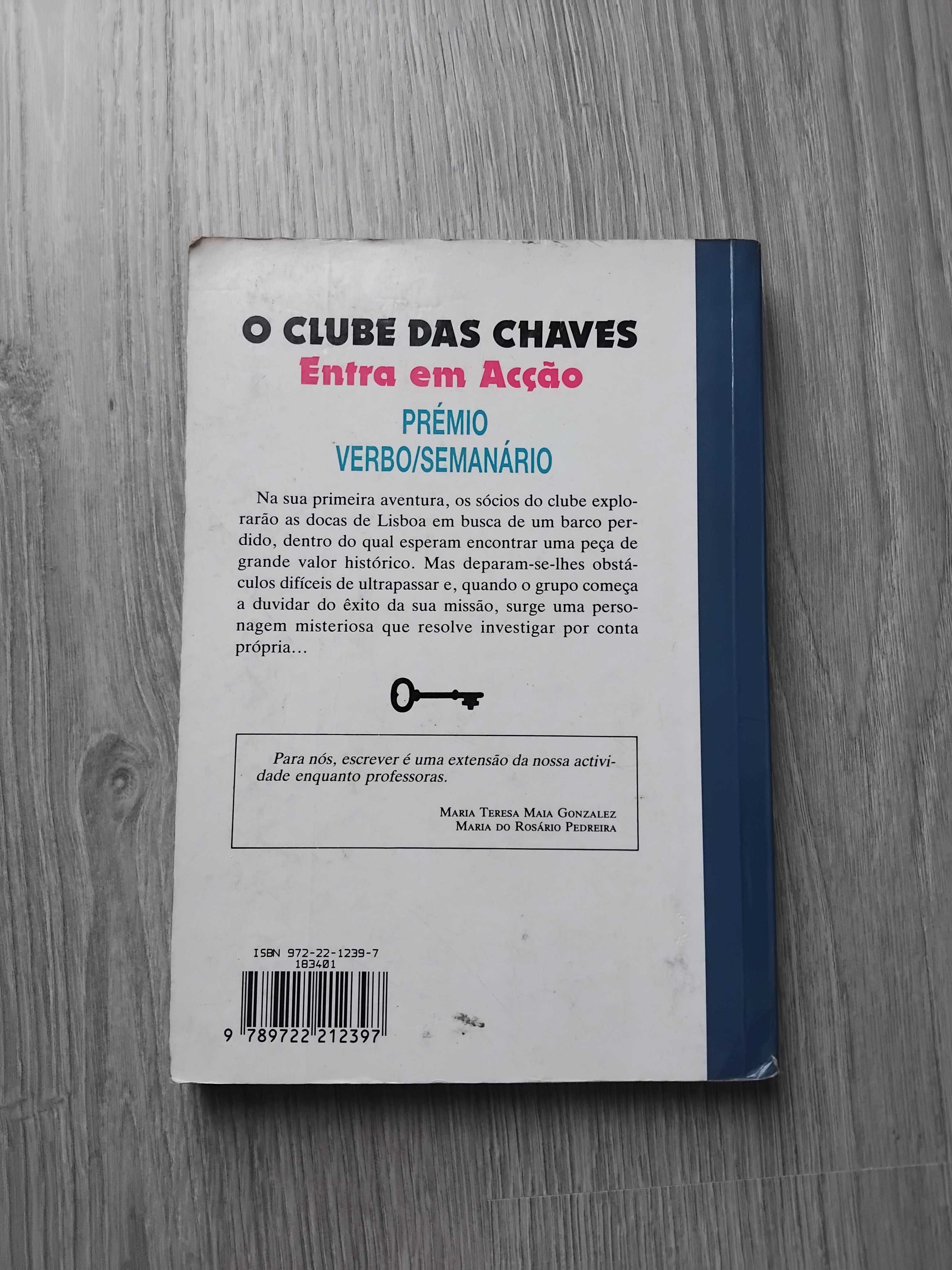 Livro O Clube das Chaves entra em acção