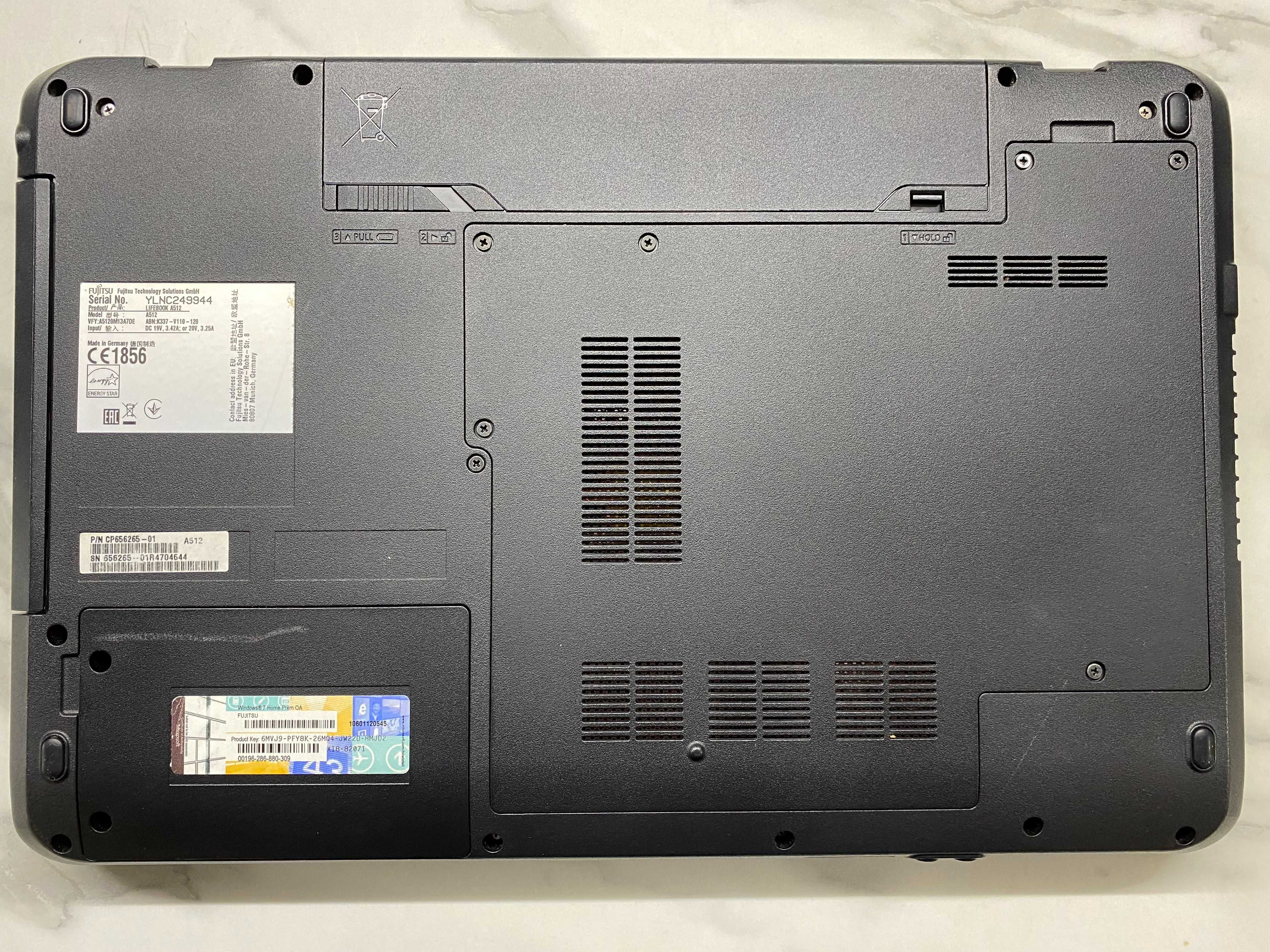 Fujitsu LifeBook A512 Core i5-3210M/8Гб ОЗУ/500Гб HDD/15.6"HD Нова АКБ