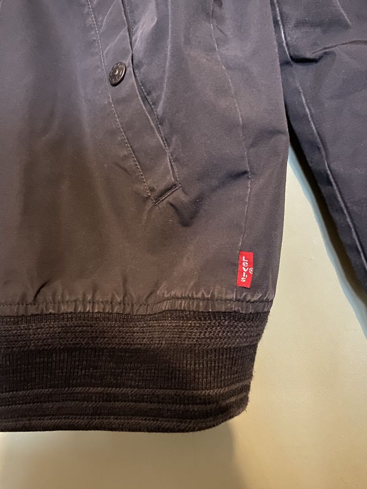 Meska kurtka przejsciowa szwedka levis S termoizolacja