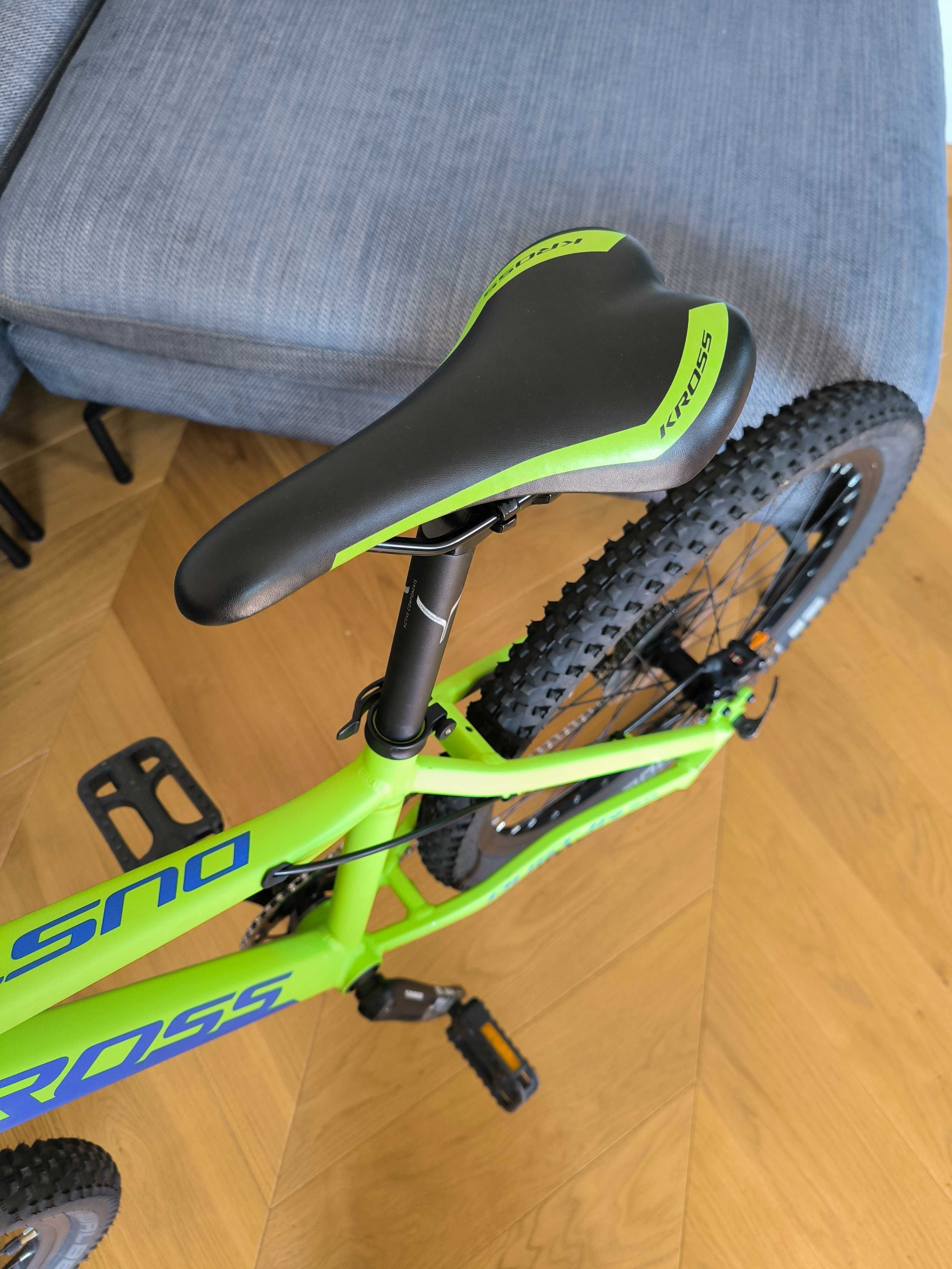 Rower Kross Dust JR 2.0 - 24 cale, hydraulika, RockShox, SRAM NX