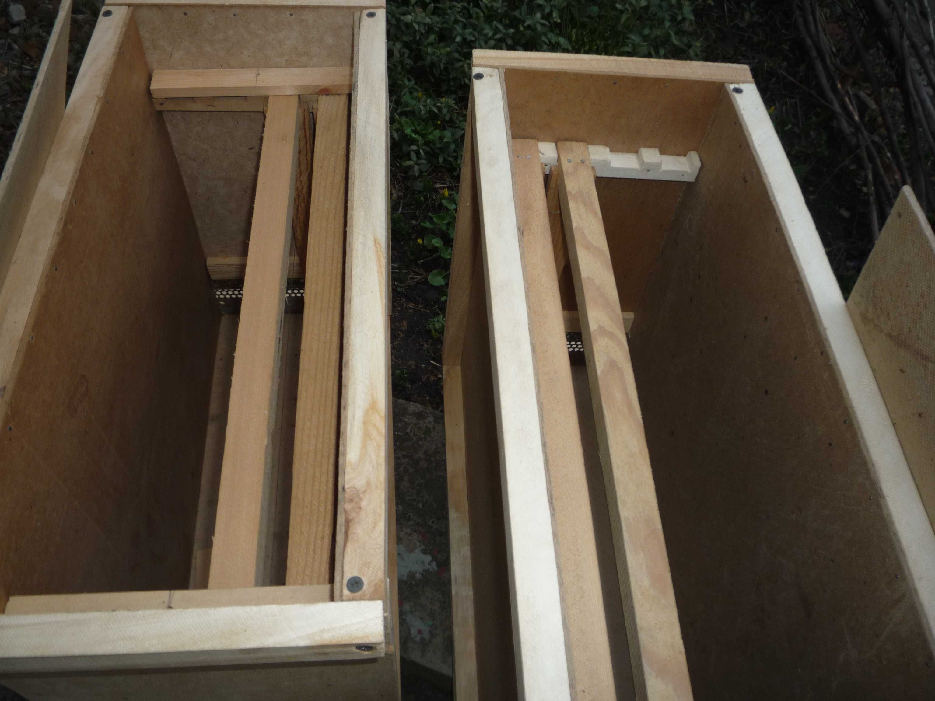 Ящики для перевозки пчелопакетов по 4 и 6 рамки