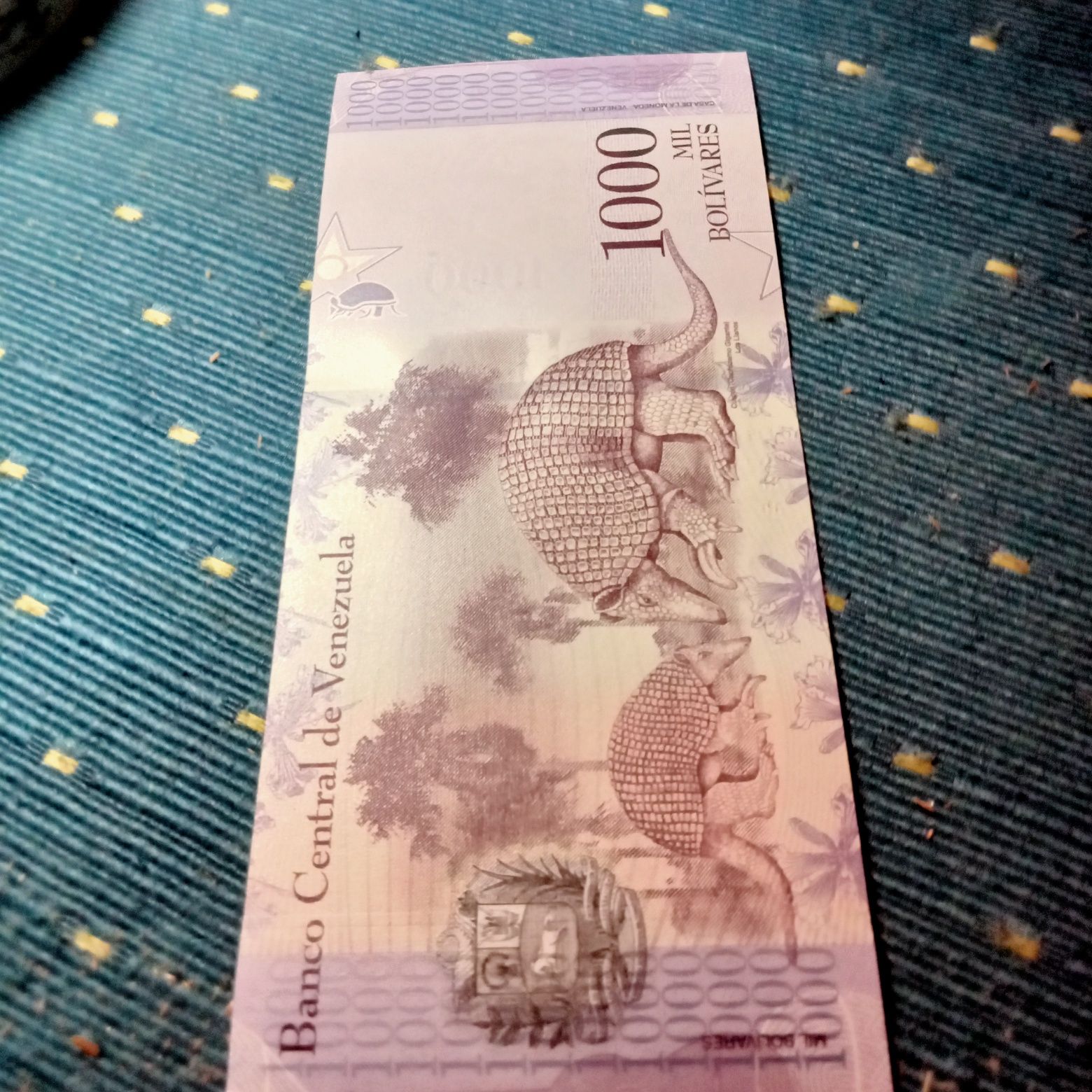 1000 bolivares nota 2017