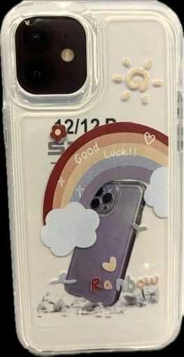 Plecki do Apple iphone 12/12 PRO wielokolorowy natura kwiaty TECZA