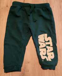 Dresowe spodnie dla chłopca Star Wars r 86