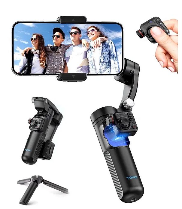 Стабілізатор для смартфона TOKQI m2 зі знімним пультом дистанційним
