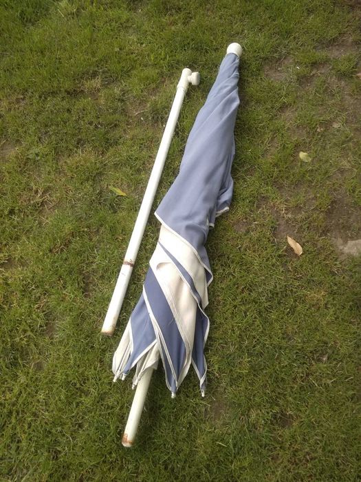 Parasol ogrodowy duży 240 cm dwukolorowy tanio!