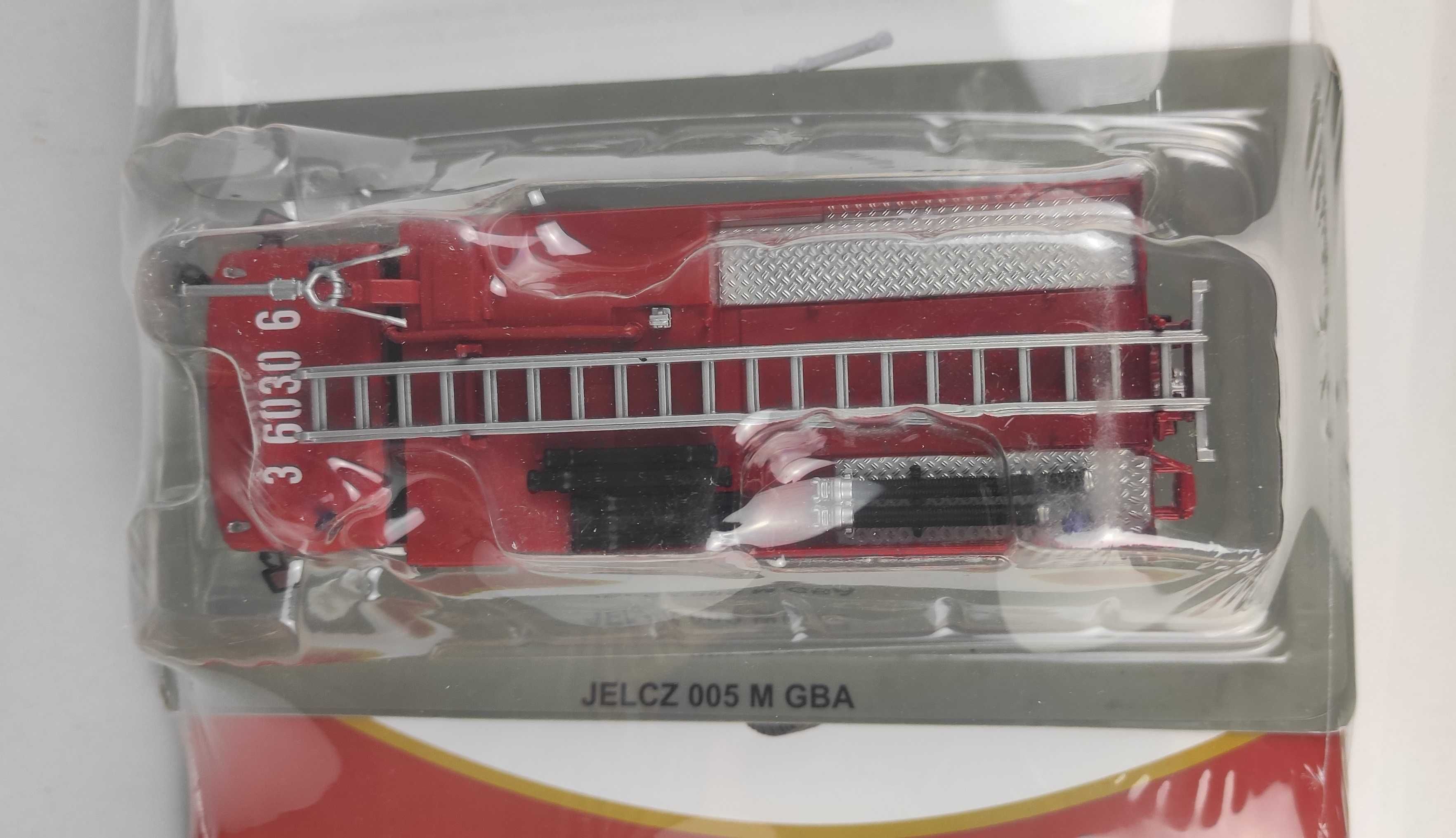 JELCZ 005 M GBA straż model kolekcja Kultowe Ciężarówki z epoki PRL