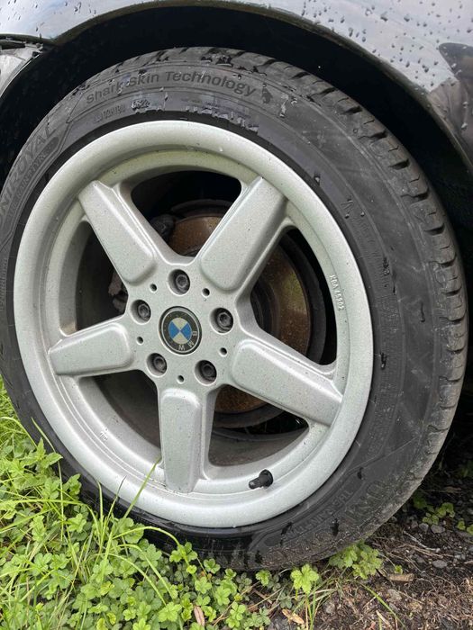 Alufelgi/ koła 5x120 BMW 225/45/17 piękny komplet/ nowe opony