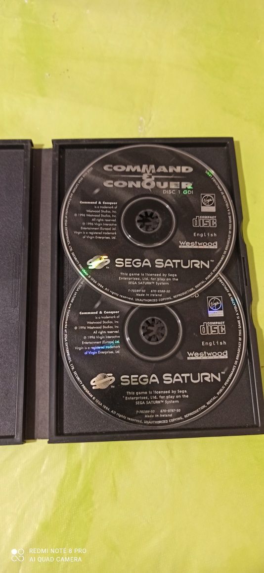 Command e Conquer (Sega Saturn)